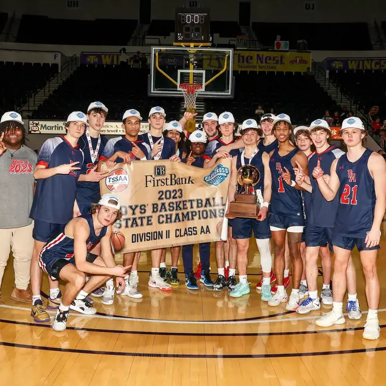 BA Boys Basketball Wins State 2023